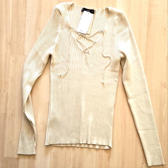 NWT Ribbed Sweater - Picture 1 of 5